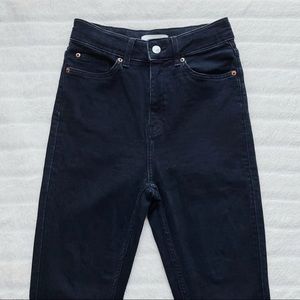 Dark Wash High Waisted Skinny Jeans